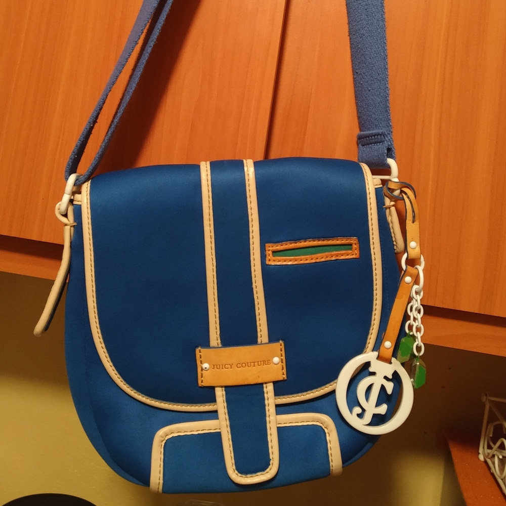 Juicy Couture neoprene shoulder bag